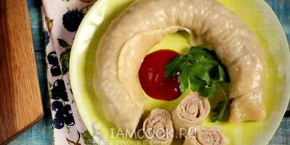 Шаг 11: ханума с мясом