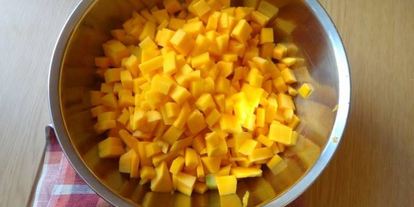 Шаг 2: ханума с тыквой