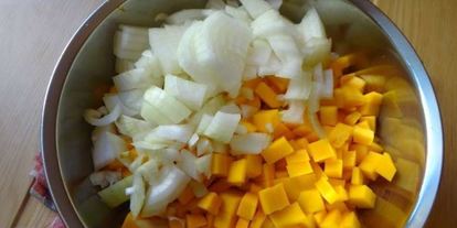 Шаг 3: ханума с тыквой