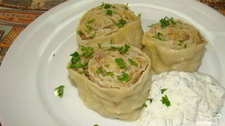 Рецепт Ленивых мантов в пароварке