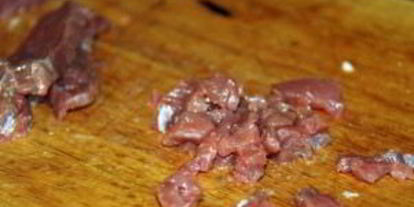 Шаг 2: мантов из рубленого мяса