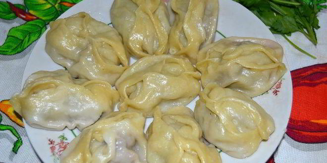 Рецепт мантов с говядиной и тыквой