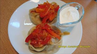 Рецепт Мантов с говядиной