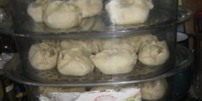 Шаг 4: мантов с грибами и картошкой