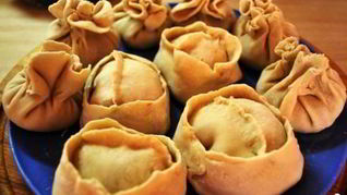 Рецепт Мантов с капустой