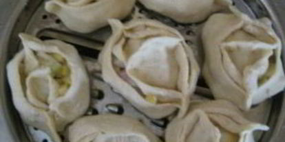 Шаг 3: мантов с картошкой и салом