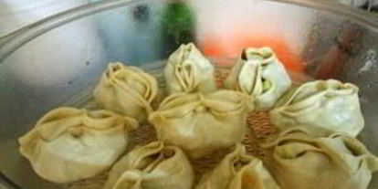 Шаг 2: мантов с курицей и картошкой