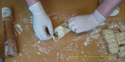 Шаг 4: мантов с курицей