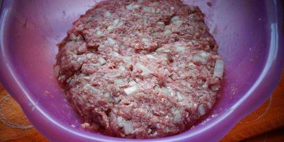 Шаг 1: мантов с мясом и с тыквой