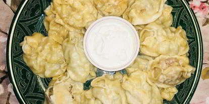 Шаг 12: мантов с мясом и тыквой