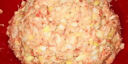 Шаг 3: мантов с мясом и тыквой