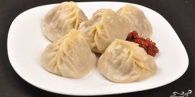 Рецепт мантов с мясом