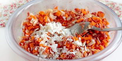 Шаг 6: мантов с тыквой и фаршем