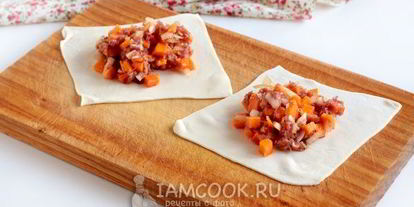 Шаг 10: мантов с тыквой и фаршем