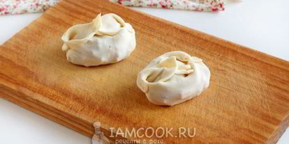 Шаг 11: мантов с тыквой и фаршем