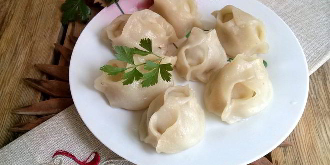 Рецепт Мантов с тыквой и мясом в мультиварке