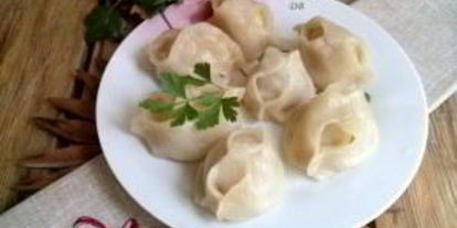 Шаг 10: мантов с тыквой и мясом в мультиварке