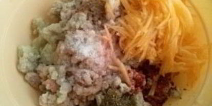 Шаг 4: мантов с тыквой и мясом в мультиварке