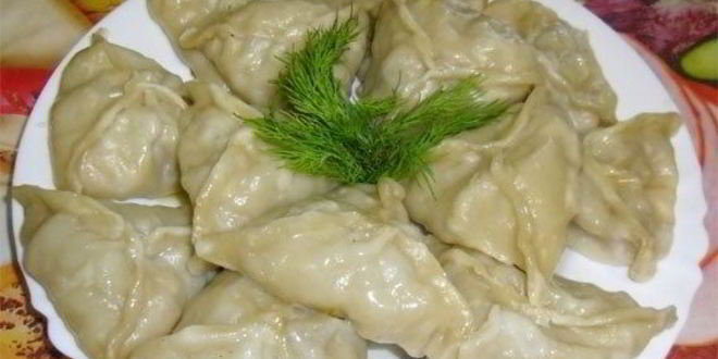 Рецепт мантов с тыквого и мясома