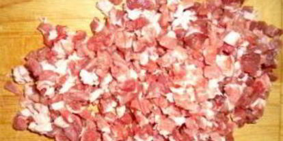 Шаг 3: мантов с тыквого и мясома