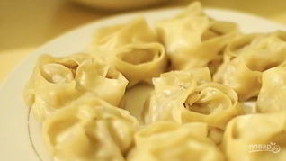 Рецепт Мантов с тыквой по-казахски