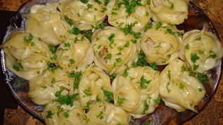 Рецепт Мантов в аэрогриле