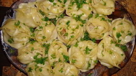 Рецепт Мантов в аэрогриле