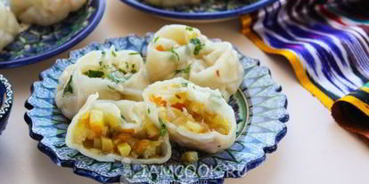 Шаг 11: постных мантов с картошкого