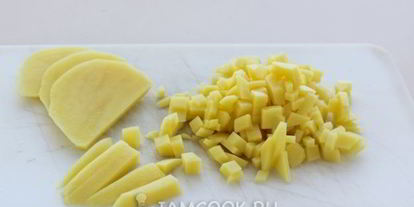 Шаг 5: постных мантов с картошкого