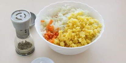 Шаг 6: постных мантов с картошкого