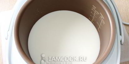 Шаг 3: молочной лапши в мультиварке