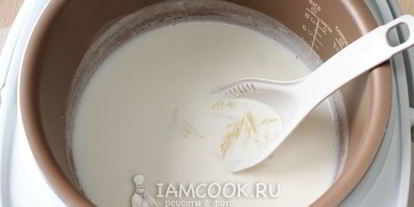 Шаг 5: молочной лапши в мультиварке