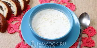 Шаг 6: молочной лапши в мультиварке