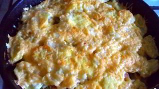 Рецепт Картофеля по-французски на сковороде