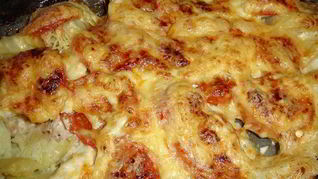 Рецепт Картошки по-французски с помидорами