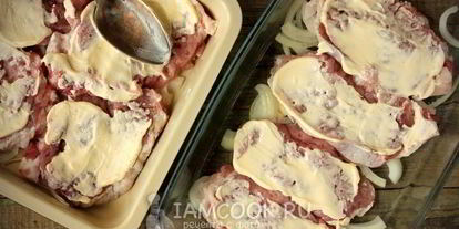 Шаг 4: мяса по-французски с ананасами