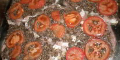 Шаг 4: мяса по-французски с грибами и помидорами