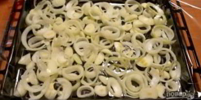 Шаг 5: мяса по-французски с грибами и сыром