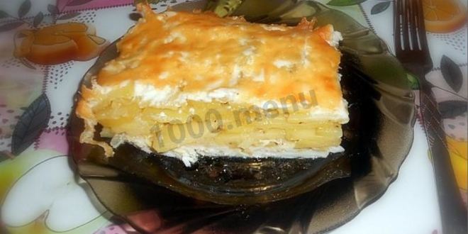 Рецепт мяса по-французски с картошкой