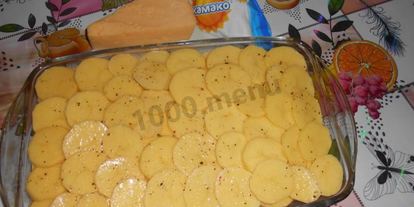 Шаг 3: мяса по-французски с картошкой