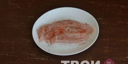 Шаг 1: мяса по-французски с курицей