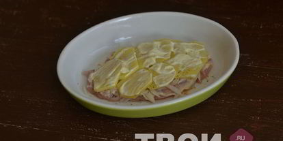 Шаг 6: мяса по-французски с курицей