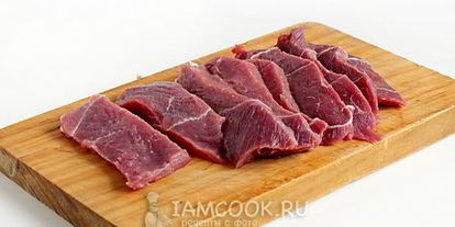 Шаг 4: мяса по-французски в духовке