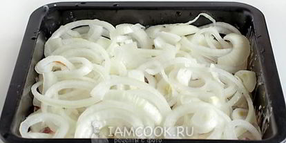 Шаг 12: мяса по-французски в духовке