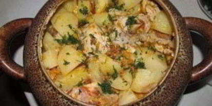 Шаг 7: мяса по-французски в горшочках