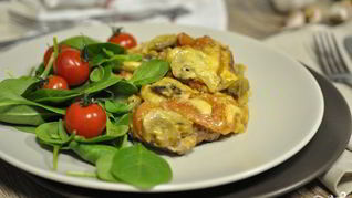 Рецепт Мяса по-французски в мультиварке Редмонд