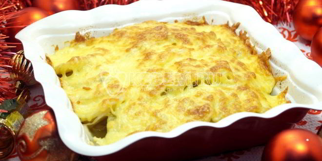 Рецепт Рождественского мяса по-французски