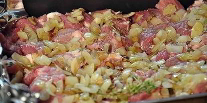 Шаг 5: свиной шейки с пармезаном запеченная по-французски