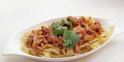 Шаг 4: бефстроганова в томатном соусе