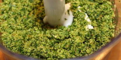 Шаг 4: фаршированного филе в изумрудной панировке с картофелем дукезе